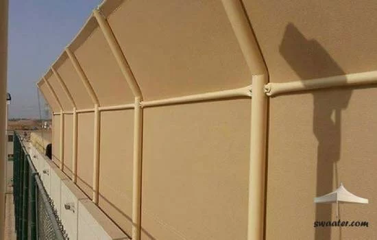 انواع السواتر القماش, اقصى ارتفاع للسواتر