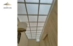 مظلات داخلية زجاج