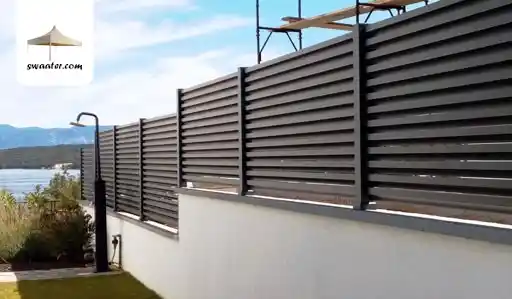 سواتر فلل,أشكال سواتر الفلل,سواتر بين الفلل