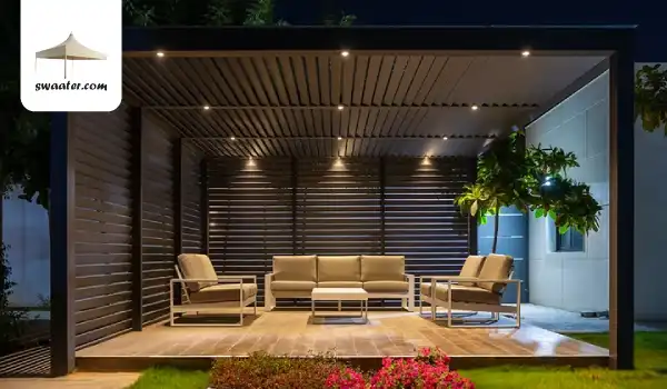 مظلات المنيوم, مظلات شرائح المنيوم, اسعار المظلات الالمنيوم