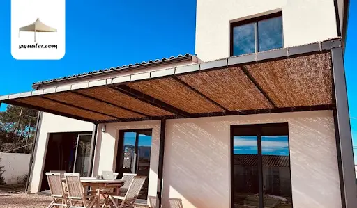 مظلات خيزران,مظلة خيزران,تركيب مظلات خيزران,اسعار مظلات خيزران